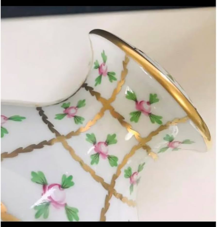 ヘレンド    セーブル風小薔薇　壺　ランプベース　特大 ヘレンド セーブル風小薔薇壺ランプベース特大